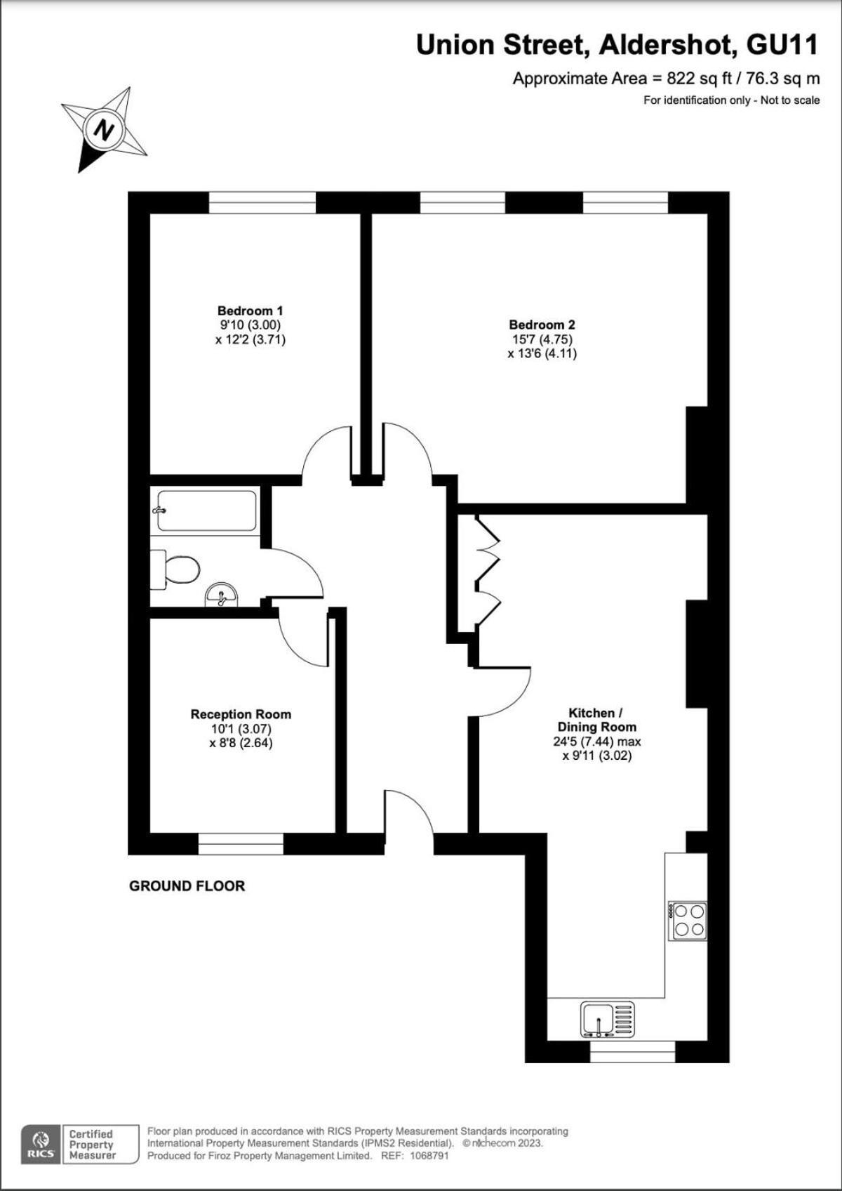 Brand New, 2 Bed 1 Bath, Modern Town Center Apartment, Free Wifi & Netflix By Redwood Stays อัลเดอร์ช็อต ภายนอก รูปภาพ